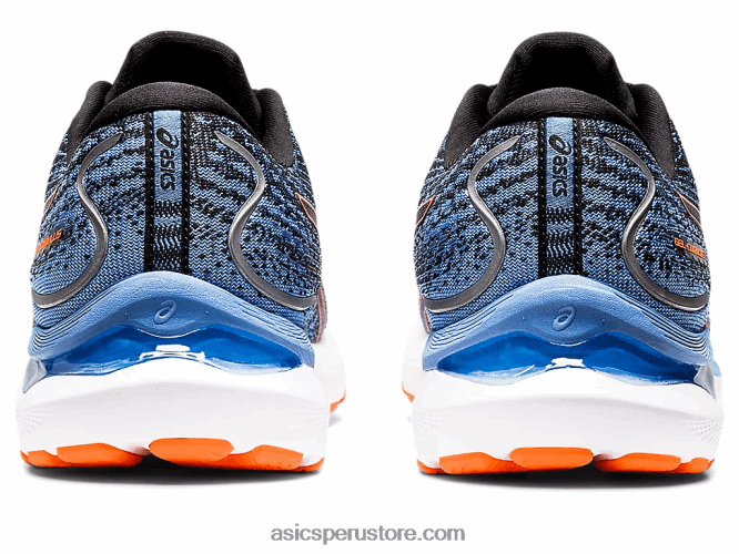 RPVB652 negro/naranja impactante Asics gel-cumulus 24 extra ancho