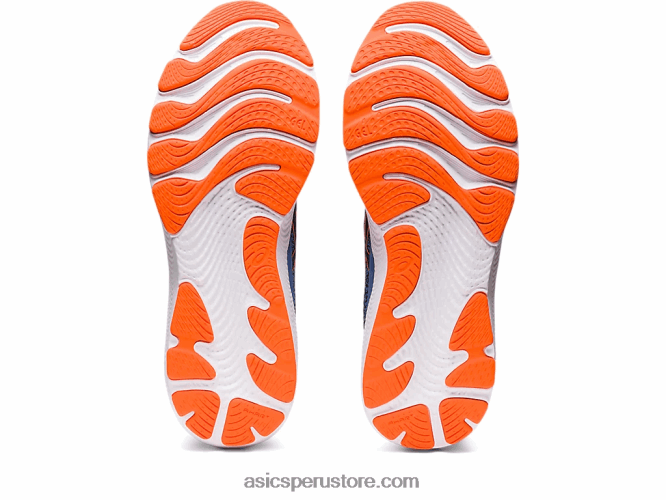 RPVB652 negro/naranja impactante Asics gel-cumulus 24 extra ancho