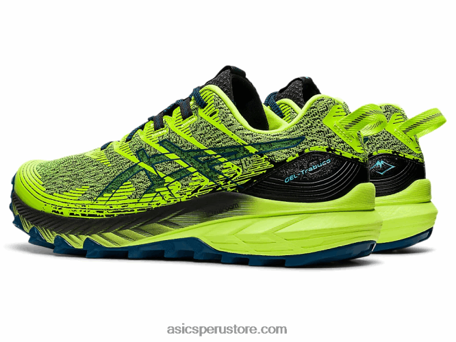 RPVB655 peligro verde/negro Asics gel-trabuco 10