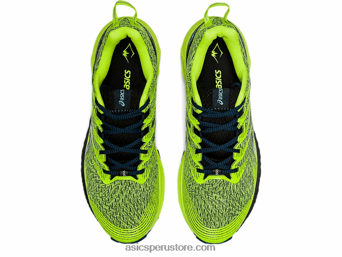 RPVB655 peligro verde/negro Asics gel-trabuco 10