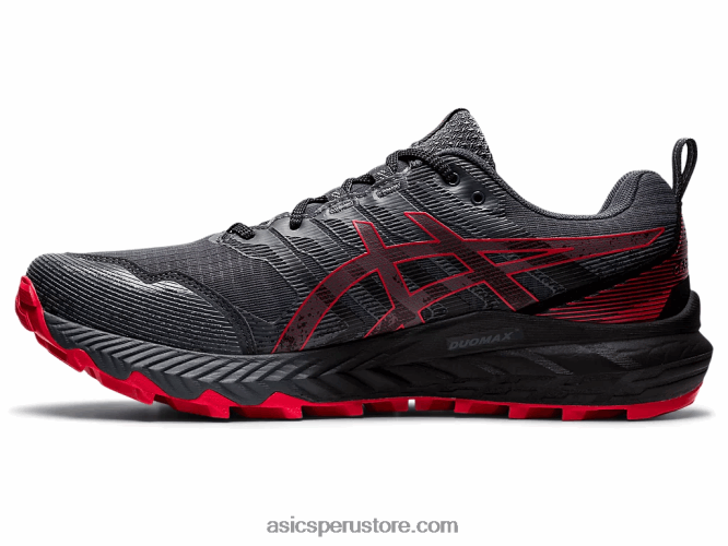 RPVB670 gris portador/rojo eléctrico Asics gel-trabuco 9