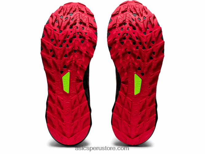 RPVB670 gris portador/rojo eléctrico Asics gel-trabuco 9