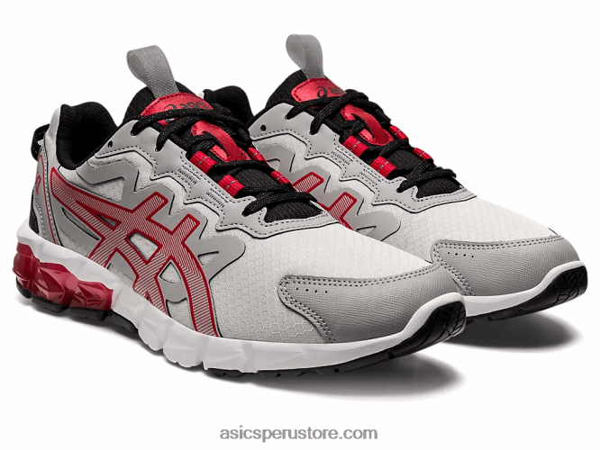 RPVB672 gris glaciar/rojo clásico Asics gel-quantum 90