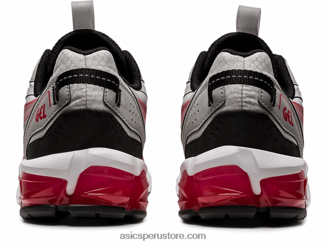 RPVB672 gris glaciar/rojo clásico Asics gel-quantum 90