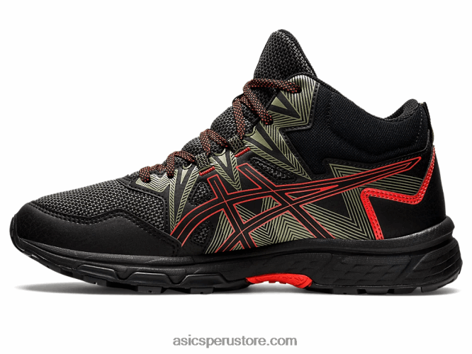 RPVB726 tomate negro/cherry Asics gel-venture 8 mt