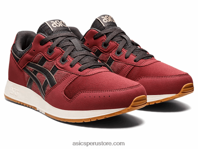 RPVB732 pecho rojo/gris obsidiana Asics lyte clásico