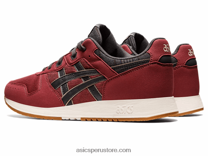 RPVB732 pecho rojo/gris obsidiana Asics lyte clásico