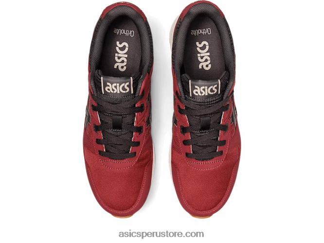 RPVB732 pecho rojo/gris obsidiana Asics lyte clásico