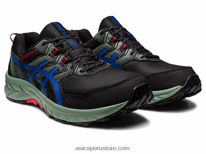 RPVB80 negro/azul atun Asics empresa de gel 9