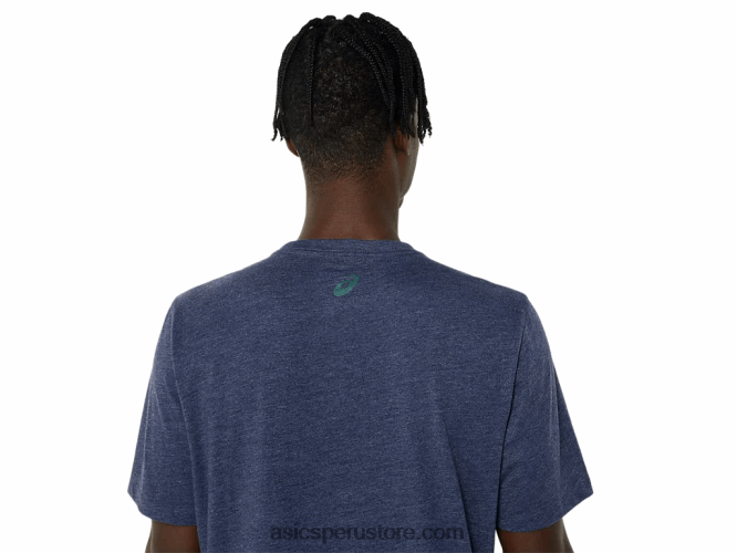 RPVB803 brezo chaquetón Asics camiseta de trail run de hoja perenne