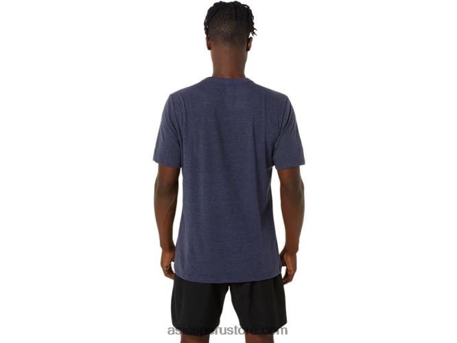 RPVB826 brezo chaquetón Asics camiseta con gráfico de lucha libre unisex