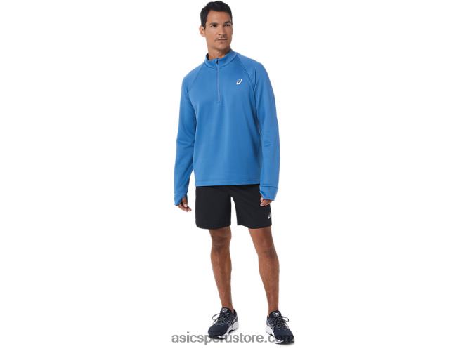 RPVB836 azur Asics hombre thermopolis invierno 1/2 cremallera