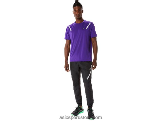 RPVB844 mermelada de uva Asics top de manga corta para hombre lite-show