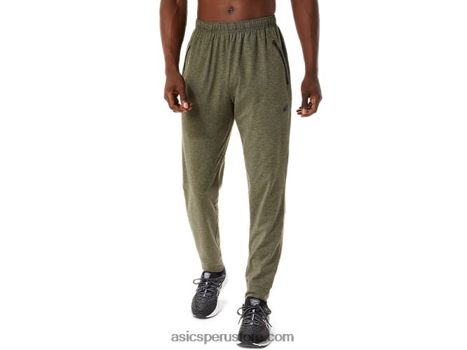 RPVB866 manto verde brezo Asics Jogger técnico para hombre