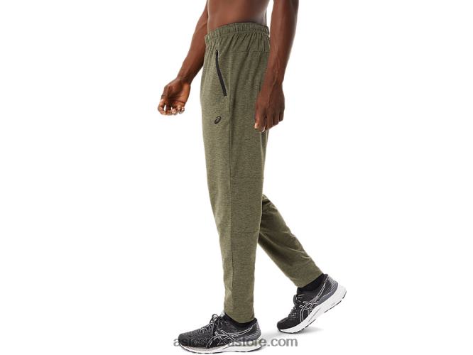 RPVB866 manto verde brezo Asics Jogger técnico para hombre