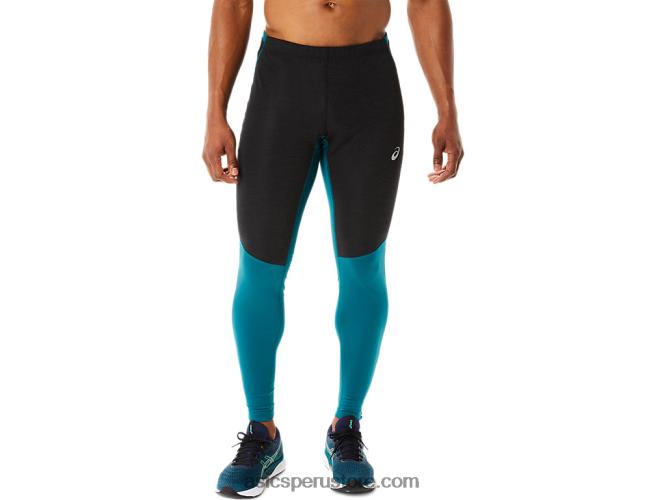 RPVB876 pino terciopelo/negro rendimiento Asics mallas de invierno para hombre