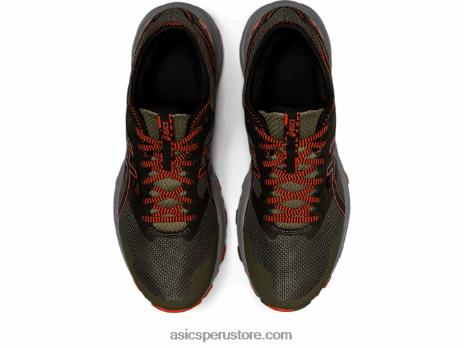 RPVB910 manto verde/tomate cherry Asics rastro de excitación de gel