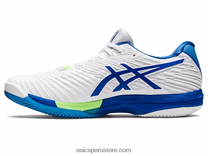 RPVB923 blanco/azul atun Asics solución velocidad ff 2 arcilla