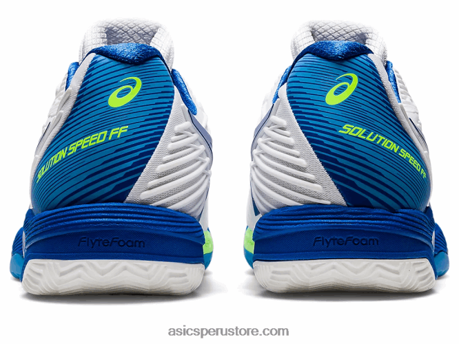 RPVB923 blanco/azul atun Asics solución velocidad ff 2 arcilla