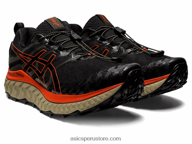 RPVB929 tomate negro/cherry Asics trabuco max