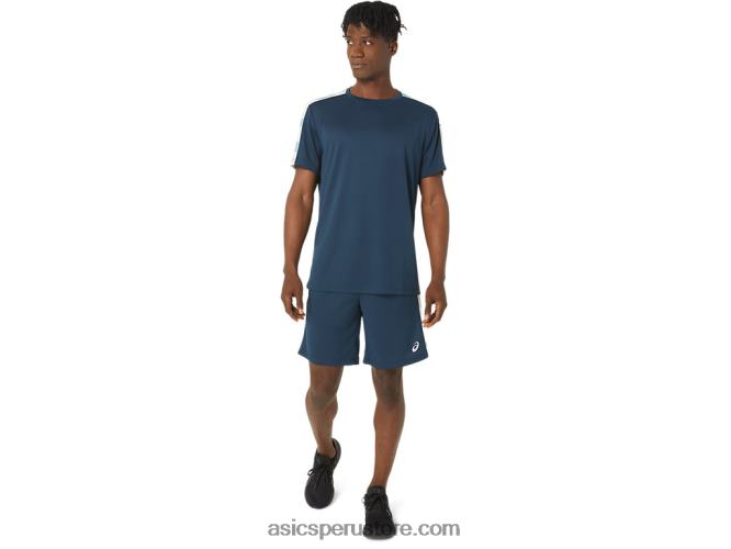 RPVB94 azul francés/tono polar Asics entrenamiento corto