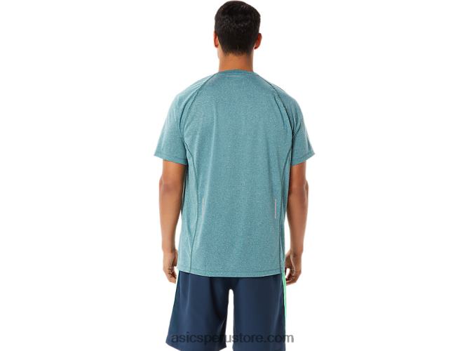 RPVB944 brezo de pino de terciopelo Asics camiseta de manga corta de lyte confeccionada para hombre