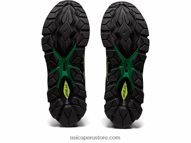 RPVB965 negro/amarillo de seguridad Asics gel-quantum 360 vii