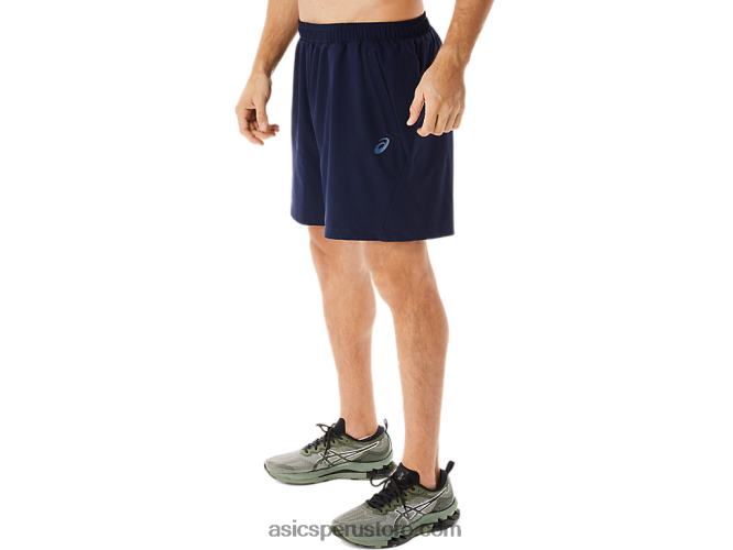 RPVB968 medianoche Asics pantalón corto tejido de 7 pulgadas para hombre