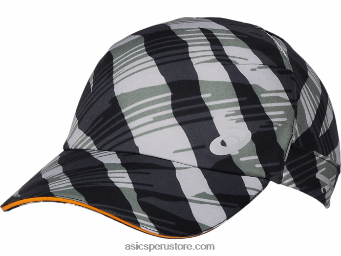 RPVB969 manto verde/ámbar Asics gorra con tejido gráfico