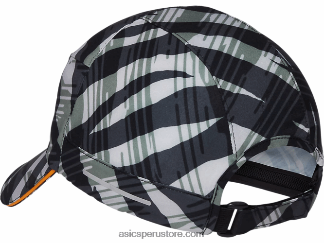 RPVB969 manto verde/ámbar Asics gorra con tejido gráfico