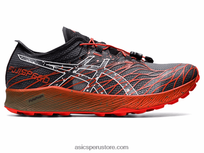 RPVB976 tomate negro/cherry Asics fujivelocidad