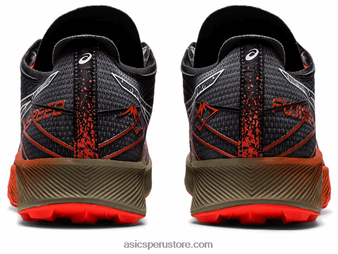 RPVB976 tomate negro/cherry Asics fujivelocidad