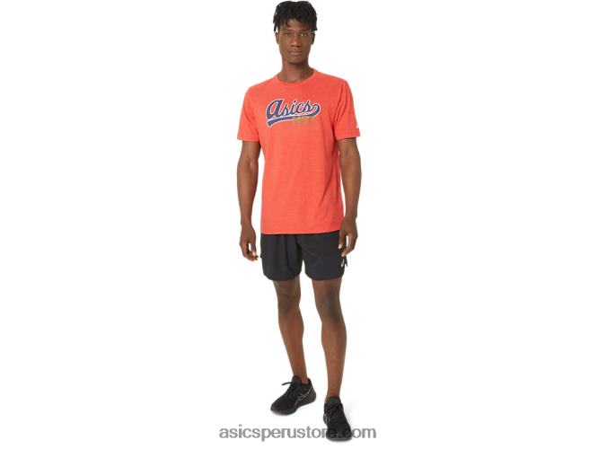 RPVB99 brezo rojo clásico Asics camiseta de béisbol unisex 77