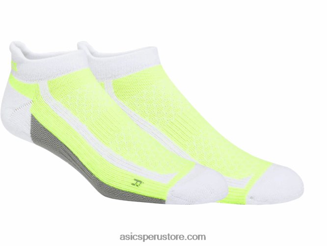 RPVB1844 blanco brillante/amarillo de seguridad Asics nimbus más pestaña única