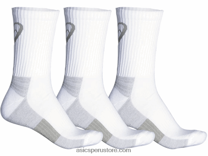 RPVB579 asistente blanco Asics equipo de entrenamiento (paquete de 3)