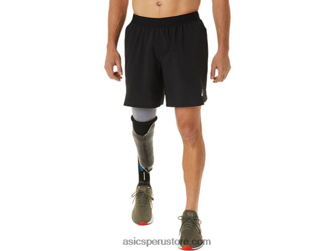 RPVB1104 rendimiento negro Asics carretera hombre 7in short