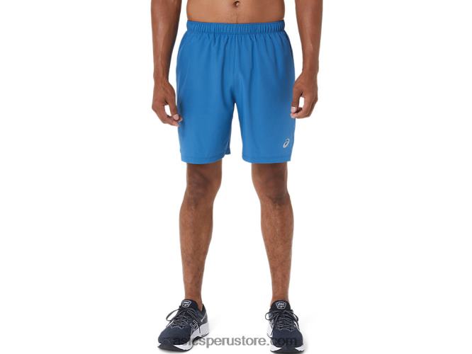 RPVB1133 azul celeste/gris portador Asics pantalón corto 7 en 2 en 1 para hombre