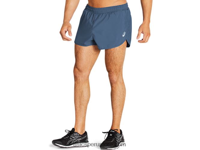 RPVB1821 tormenta azul Asics pantalones cortos de hombre divididos