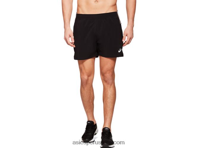 RPVB1988 rendimiento negro Asics short hombre fietro 5in