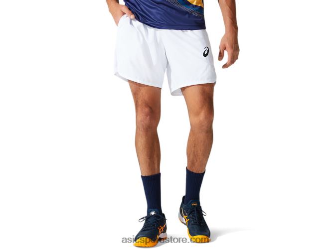 RPVB1999 blanco brillante Asics partido masculino 7 en corto