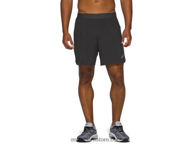 RPVB2101 gris grafito Asics carretera hombre 2-n-1 7in short