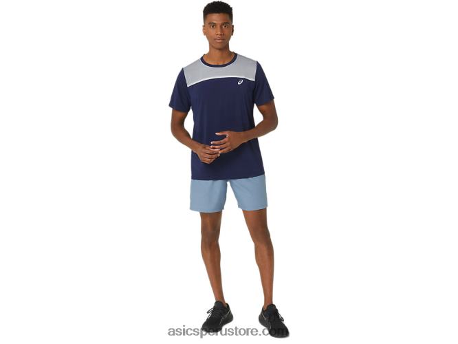 RPVB34 tecnología azul acero nagashi Asics pantalón corto 2.0 pr lyte de 7 pulgadas para hombre