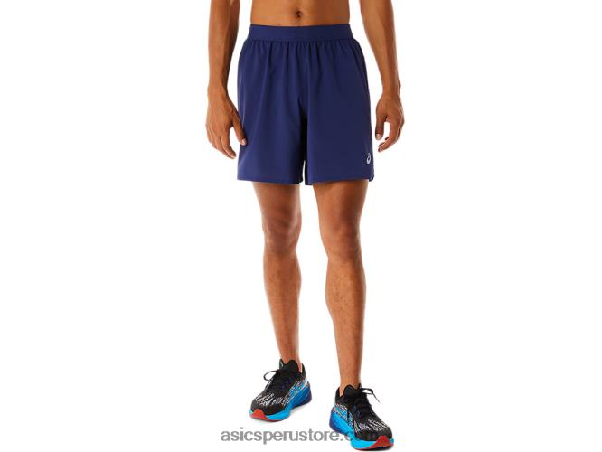 RPVB462 azul índigo Asics carretera hombre 2-n-1 7in short