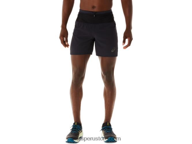 RPVB486 rendimiento negro Asics pantalón corto fujitrail hombre