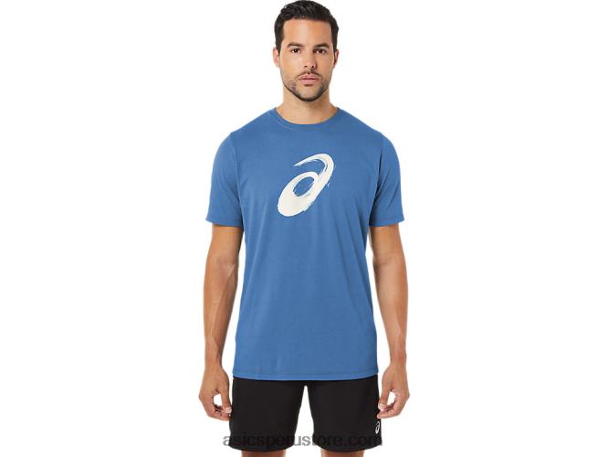 RPVB1057 azur Asics camiseta manga corta pincel