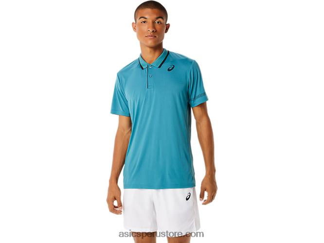 RPVB1117 pino brumoso Asics polo de hombre
