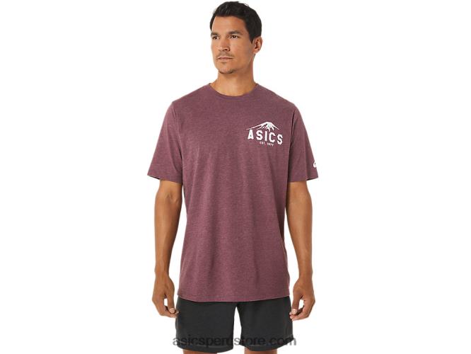 RPVB1265 Brezo profundo de Marte Asics fuji 1977 camiseta