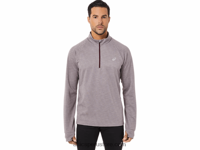 RPVB1711 Brezo profundo de Marte Asics hombre thermopolis invierno 1/2 cremallera