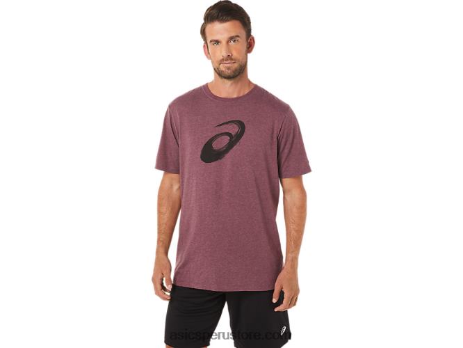 RPVB2078 Brezo profundo de Marte Asics camiseta manga corta pincel