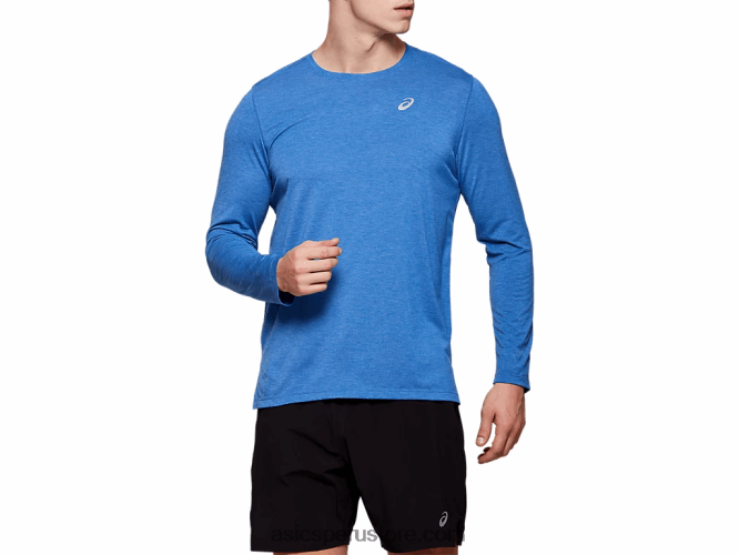 RPVB2093 brezo azul Asics camiseta de manga larga dorai para hombre